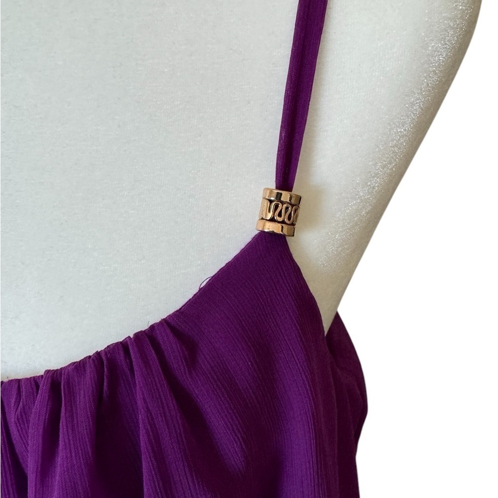 Elegant Purple Maxi Dress - Picture 4 of 5
